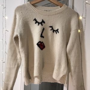 Madewell Making Faces Pullover Sweater